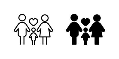 Warm family gathering icon set representing love, community, and togetherness. Ideal for relationships, social connections, and home themes. vector