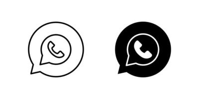 Simple chat bubble message icon set for instant communication, online conversations, and digital interaction. Useful for apps and social media. vector