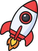 Startup Rocket Icon vector