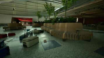 CGI Explore the eerie remains of an abandoned terminal with lost luggage video