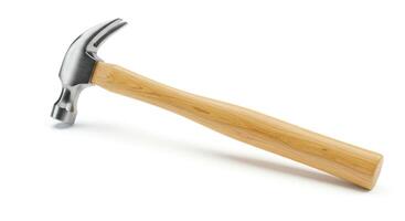 A hammer on a white background photo