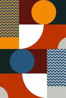 Boho Home Decor with Neutral Palette vector