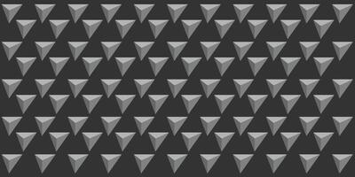 Pattern 3d triangle background with grey colors design illustration vector