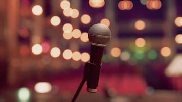 CGI Microphone set for a performance at an historic opera house venue video