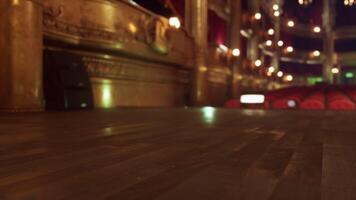 CGI The grand interior of an old opera house featuring ornate architecture video