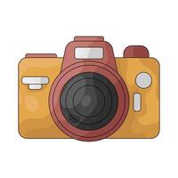 Old Digital Camera vector