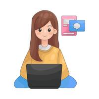 UI UX Designer vector
