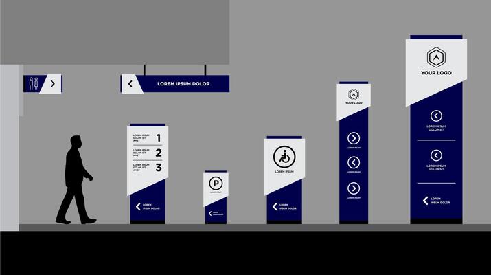 Market Signboards pack identity
