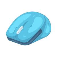 Blue Computer Mouse vector