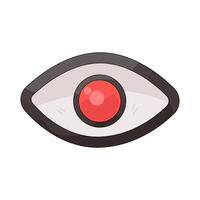 Camera Red Eye vector