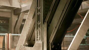 CGI Futuristic architecture showcases industrial design in a modern setting video