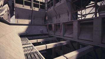 CGI Urban industrial space showcases modern architecture and design elements video