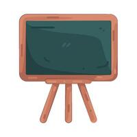 Chalkboard on Easel vector