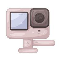 Digital Action Camera vector