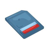 Digital SD Memory Card vector