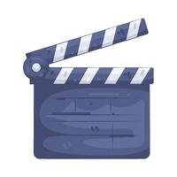Clapperboard for Filmmaking vector