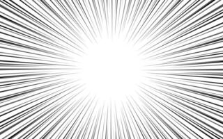 Abstract comic lines of copy space on white background. Can be used to highlight space text for ads, posters, templates. vector