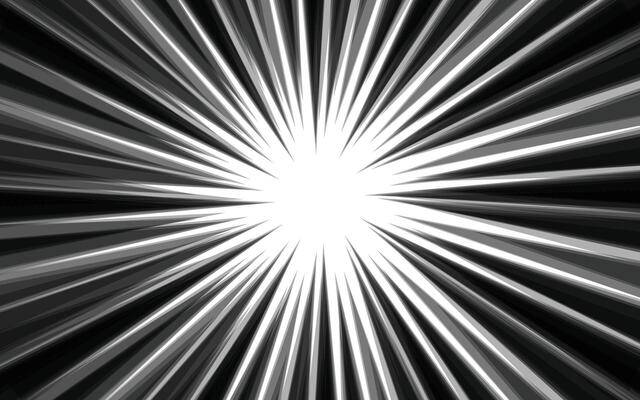 Comic book action line background. Manga speed frame, superhero action.