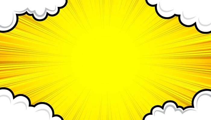 Comic abstract background template
