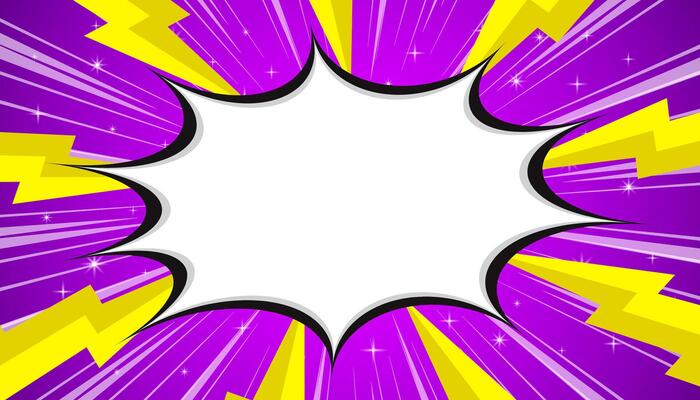 Comic Cartoon Background Design