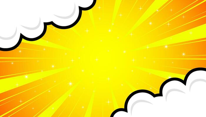 Pop art comic template background