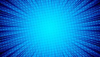 Vibrant blue radiating background design vector