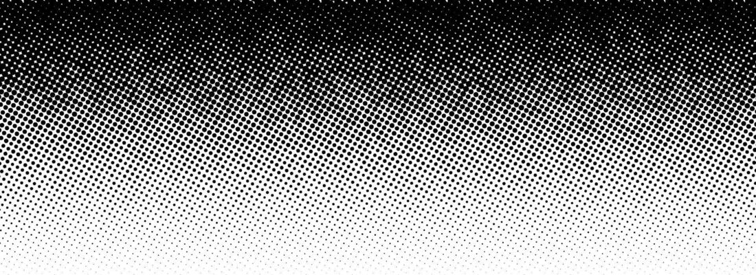 Grunge halftone gradient texture. Black pixelated backdrop. Weathered grit noise background. Fading gritty sand wallpaper. Damaged glitched print overlay. Textured template surface
