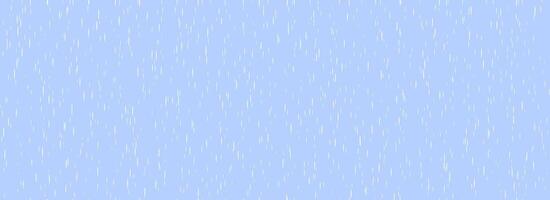 Falling rain seamless pattern. Repeating pouring rain texture. Repeated water drops background. Vertical downpour wallpaper. Sleet, hail or snow precipitation concept. Bad rainy weather. vector