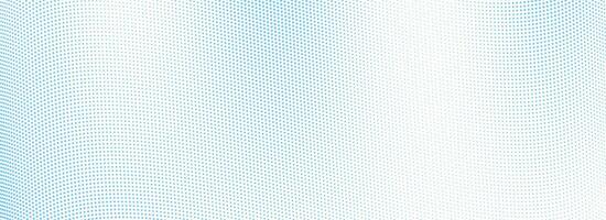 Abstract dotted wave line background. Blue dynamic dash stripe texture. Warped and curved lines wallpaper for tech design template, presentation, brochure, leaflet, booklet. Light airy backdrop vector
