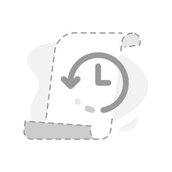 Illustration of paper sheet and clock with circular arrow. no history, no record, empty activity log. for apps, websites, or dashboards to indicate the absence of historical data or previous records vector