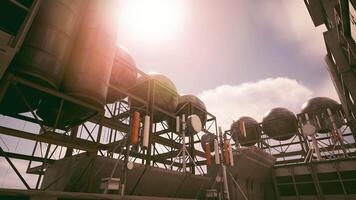 CGI Exploring renewable energy structures in a modern industrial environment video
