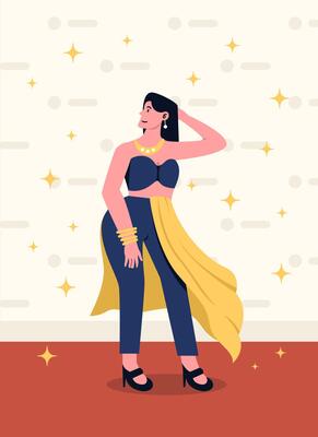 Photo shoot award illustration