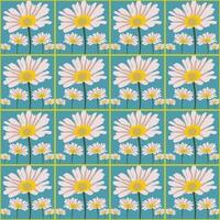 daisy daisy fabric by jessicas on spoonflower - custom fabric vector