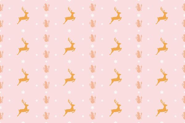 Seamless Christmas Pixel Pattern. Bright and Colorful Festive Design.