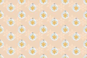 Seamless Hand-Drawn Christmas Pattern. Cute and Colorful Festive Design for Fabric, Wrapping Paper, Bags, and Packaging. vector