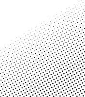 Abstract black dot pattern diagonal design background vector
