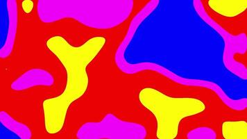 Dynamic Abstract Color Blobs Morphing Background Animation. video