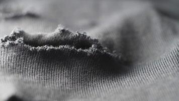 Repairing a tear in fabric at home using needle and thread video