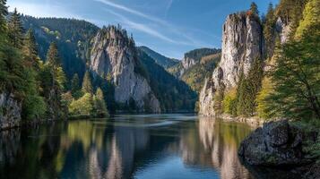 High-resolution photography of peaceful scenic landscape environment photo