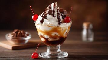 High-res dessert photo with shadow and depth