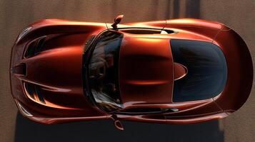Realistic car textures in sunlit photography photo