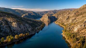 Clear image of calm scenic landscape beauty in nature photo
