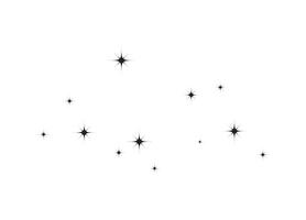 Random stream of falling star fireworks vector