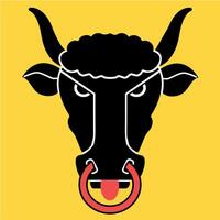The flag of the Canton of Uri in Switzerland vector