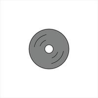 Computer DVD icon is suitable for your computer themed design vector