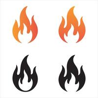 Dual Tone Flame Art Icons Reflecting Sorrow and the Power of Forgiveness vector