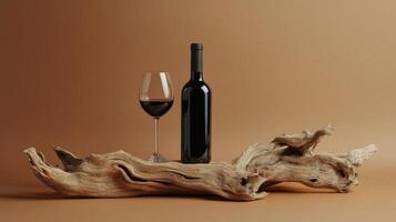 Still life of red wine photo