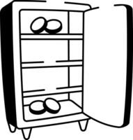 A sketchy style icon of collecting coins vector