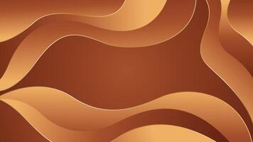Abstract bronze luxury background. Burnt orange color vector