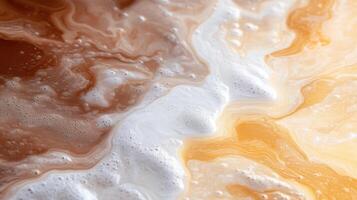 Abstract Coffee Liquid Texture photo
